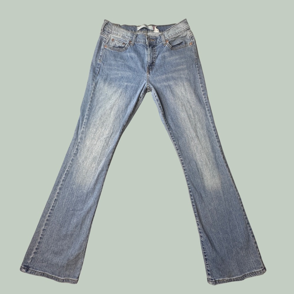 Vintage Levi's 515 Jeans Womens 31 Boot Cut Blue Medium Wash Denim Mid Rise Y2K